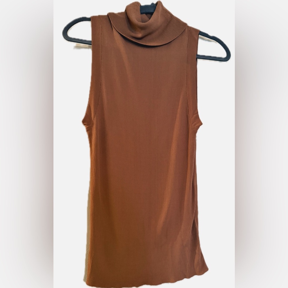 Eloquii Sleeveless Tan Tank Top